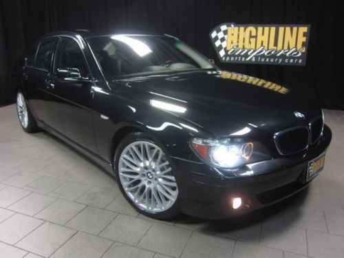 2008 bmw 750i sport, 325hp 4.4l v8, 20 wheels, luxury seating package, serviced