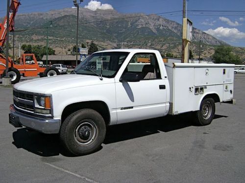 Utility truck bi-fuel gas cng dual fuel chevrolet 2500 air conditioning cruise