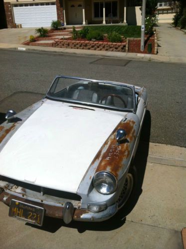 1964 mgb convertible mechanically sound low miles