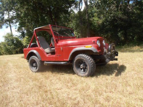 1981 Jeep CJ-5, very good condition, ps, tilt, 4 speed, full soft top, image 1