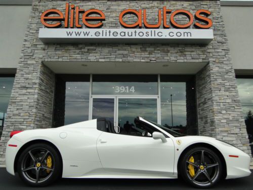 458 spider my14 carbon fiber racing package carbon racing seats sport exhaust