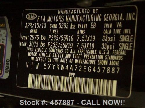 2014 KIA SORENTO SXL GDI V6 SUNROOF NAV REAR CAM 19K MI TEXAS DIRECT AUTO, US $30,980.00, image 22
