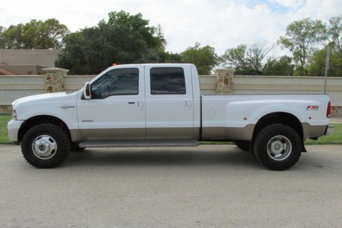 2007 f350 king ranch 4x4 power stroke diseel rear entertainment system