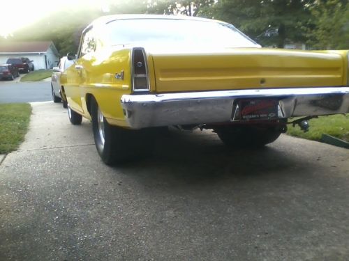 1967 Chevrolet Chevy II Nova Hardtop 2-Door 454 motor, image 2