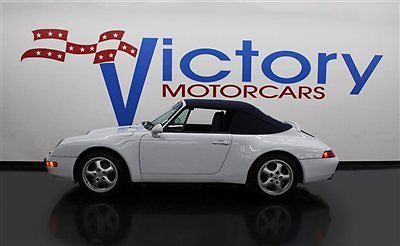 1997 porsche 911 carrera cabriolet, low 42k miles