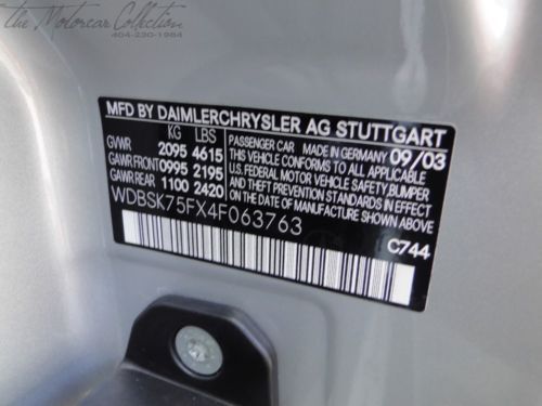 2004 MERCEDES BENZ SL500 SPORT AMG PKG! PANO ROOF ! CLEAN CARFAX CERTIFIED, US $24,990.00, image 31