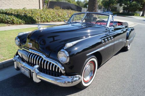 Presented in like new showroom condition 1949 buick roadmaster convertible coupe