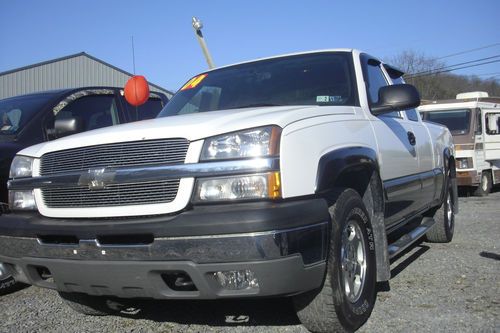 2004 chevrolet silverado 1500 z71 extended cab pickup 4-door 5.3l