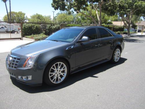 2012 cadillac cts 3.6l sedan 4-door 3.6l premium touring package navigation