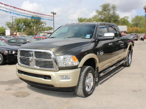 Laramie longhorn mega diesel 4x4 leather navigation sirius xm uconnect camera