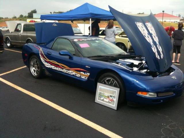 Chevrolet corvette 50th anniversary dana forrester