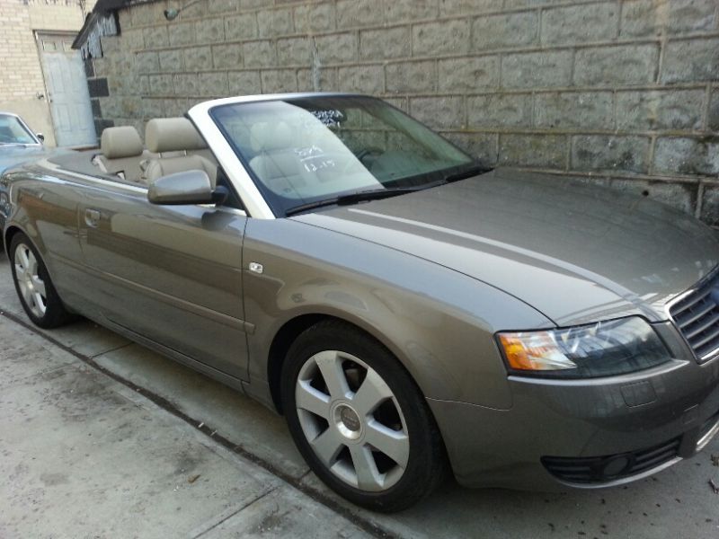 2005 audi a4 turbo cabriolet