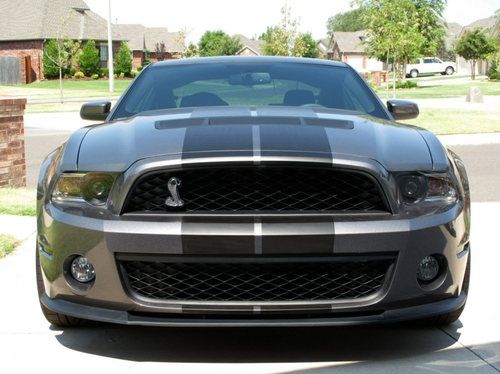 2011 shelby gt500 mustang svt with 725 hp tvs supercharger sterling gray rare
