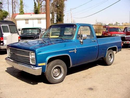 1987 chevelot 1/2 ton pickup 5.0 v8 auto transmission custom paint nice