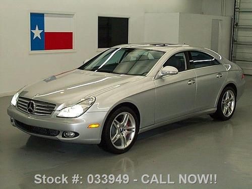2006 mercedes-benz cls500 sunroof nav climate seats 56k texas direct auto