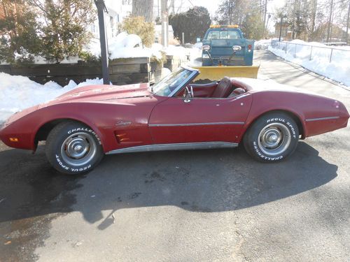 1975 chevrolet corvette convertible matching numbers ! !