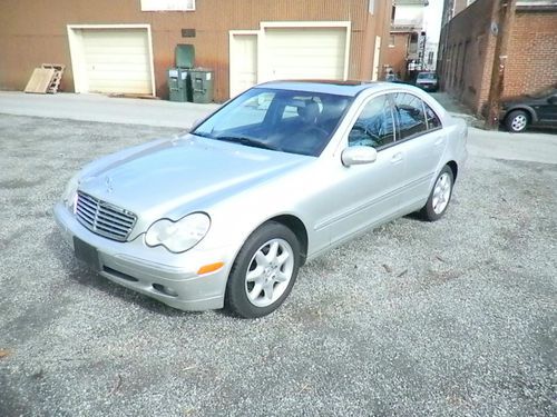 2003 mercedes-benz c240 base sedan 4-door 2.6l