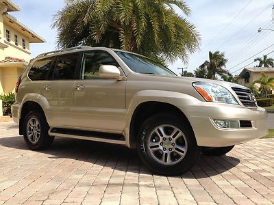 2009 lexus gx470 4wd premium sport - ultra loaded - navi - levinson - rear tv