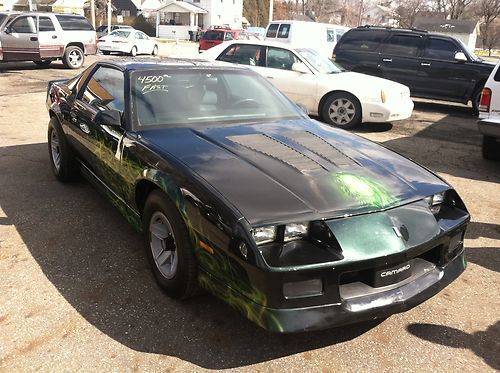 1985 chevrolet camaro iroc z28 tuned port v8, auto,t tops,