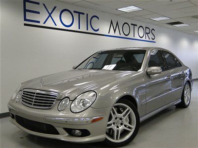 2005 mercedes e55 amg! supercharged! htd-sts! xenons! pdc! hk sound! cd6! 469hp!