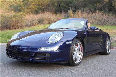 2006 porsche 911 s cabriolet 997 many upgrades hre wheels fresh serivce