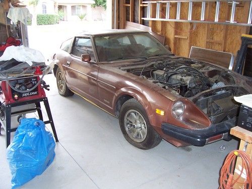 1980 nissan 280zx coupe 2-door 2.8l project car