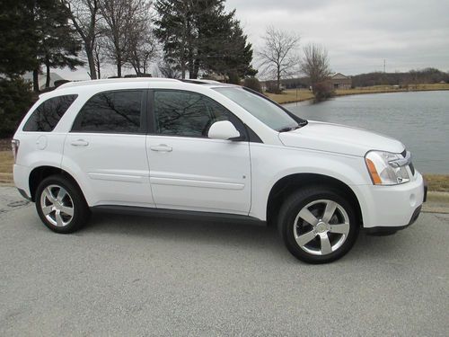2007 equinox lt awd all options sunroof heated leather v6 &amp; more