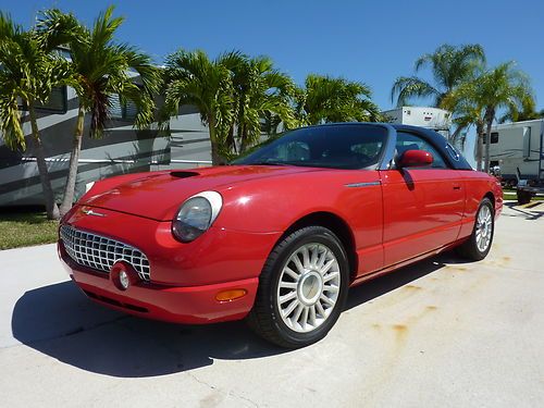 2005 ford thunderbird (50th anniversary) premium edition