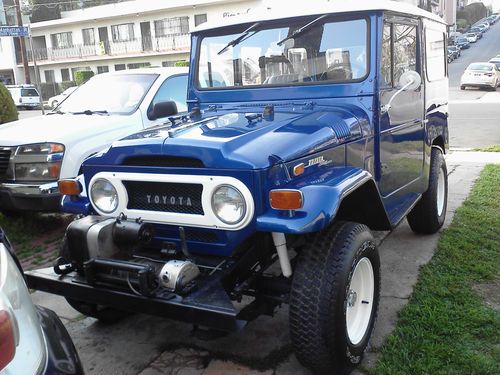 Toyota landcruiser fj40 - low miles! recent restore! clean title! beautiful!