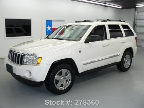 2006 jeep grand cherokee ltd 4x4 sunroof htd leather  texas direct auto