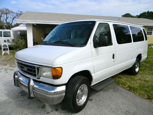 2003 ford e250 e350 8 passenger extended van club wagon bucket seats 5.4 v8 gas