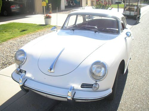 1961 356 porsche super cabriolet