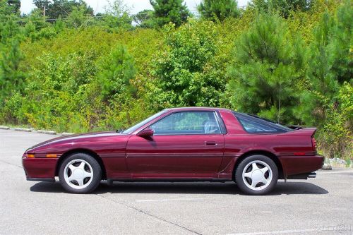 1991 toyota supra 84k turbo targa sport roof 5-spd original stock unrestored
