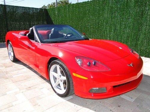 12 chevy vette convertible gm certified automatic full warranty very clean fla