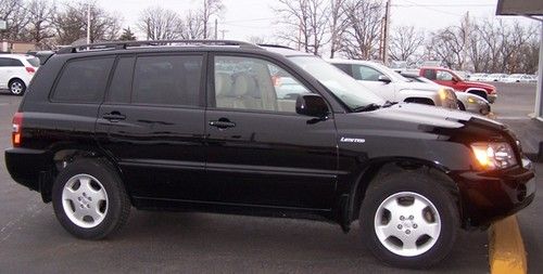 2005 toyota hilander limited 4wd v6 leather sunroof