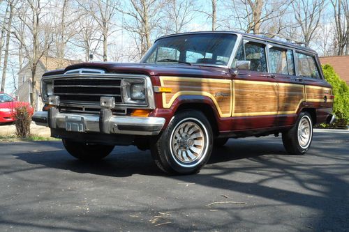 1987 jeep grand wagoneer base sport utility 4-door  please read entire listing!!