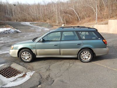 02 subaru outback ll bean all wheel drive two (2) sun roofs immaculate condition
