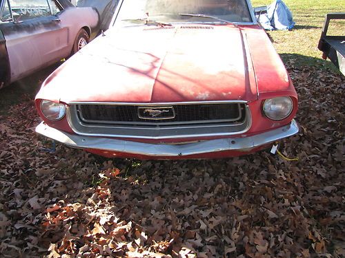 1968 ford mustang convertible