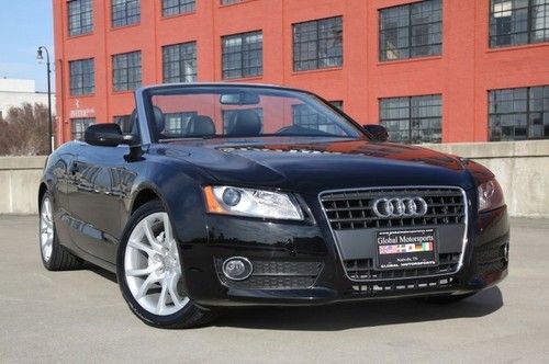 1 owner-black on black convertible-premium package