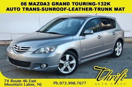 06 mazda3 grand touring-132k-auto trans-sunroof-leather-trunk mat