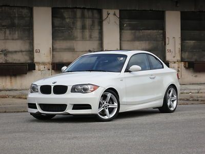 09 bmw 135i twin turbo 6 cylinder 6 speed manual transmission rwd sunroof sporty