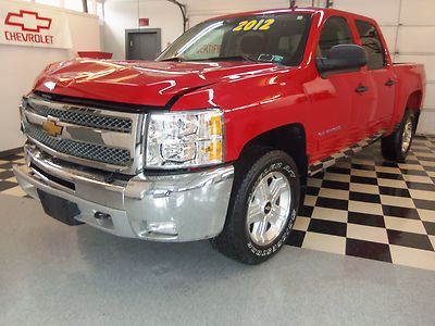 2012 chevy k1500 lt crew cab no reserve salvage rebuildable z71 4x4  4wd