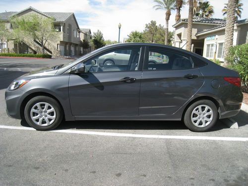 2012 hyundai accent 30k miles, standard, gps, 1 owner, will deliver,
