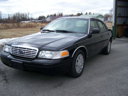 2009 ford crown victoria police interceptor sedan 4-door 4.6l