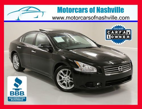 7-days *no reserve* '10 maxima 3.5 sv premium pkg gps pano roof bose back-up dvd