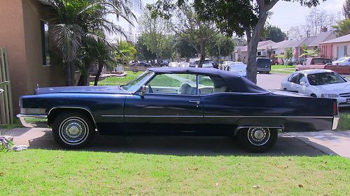 Convertble cadillac coup  1970