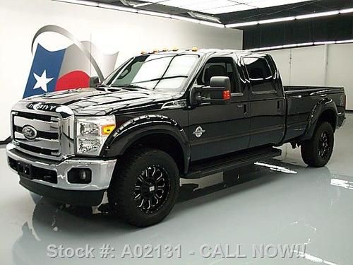 2011 ford f-350 lariat diesel 4x4 sunroof nav 20's 50k texas direct auto