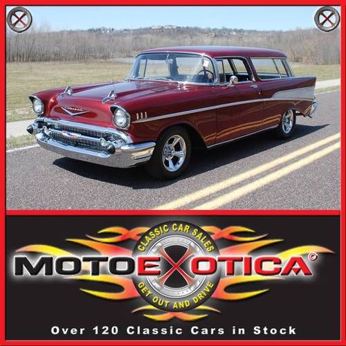 1957 nomad wagon, 350 v8, power steering, power brakes, new interior