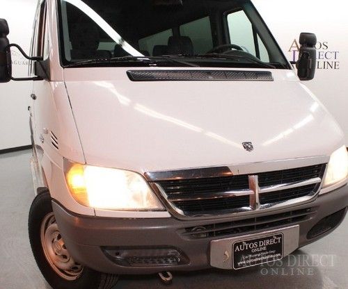 We finance 2004 dodge sprinter 2500 10pass turbo diesel cleancarfax pwrwndws a/c