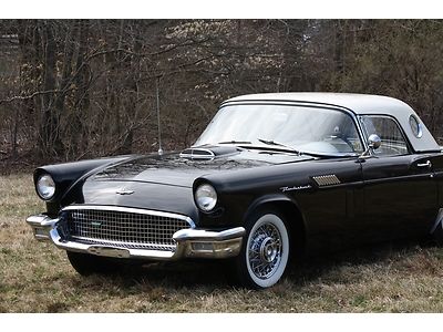 1955 ford thunderbird, orig 292 v-8, soft and hardtop ***we ship world wide***